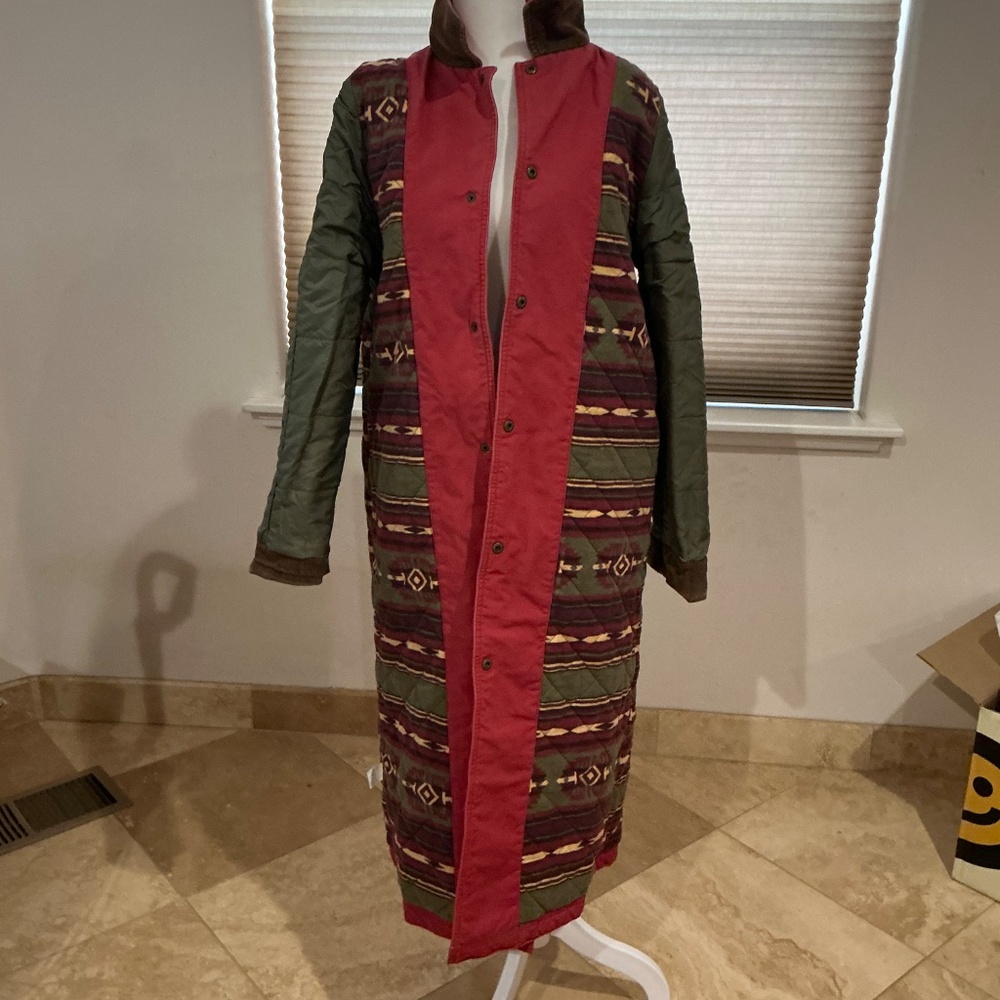 Vintage L.L. Bean Long Barn Jacket Size M - Picture 8 of 10